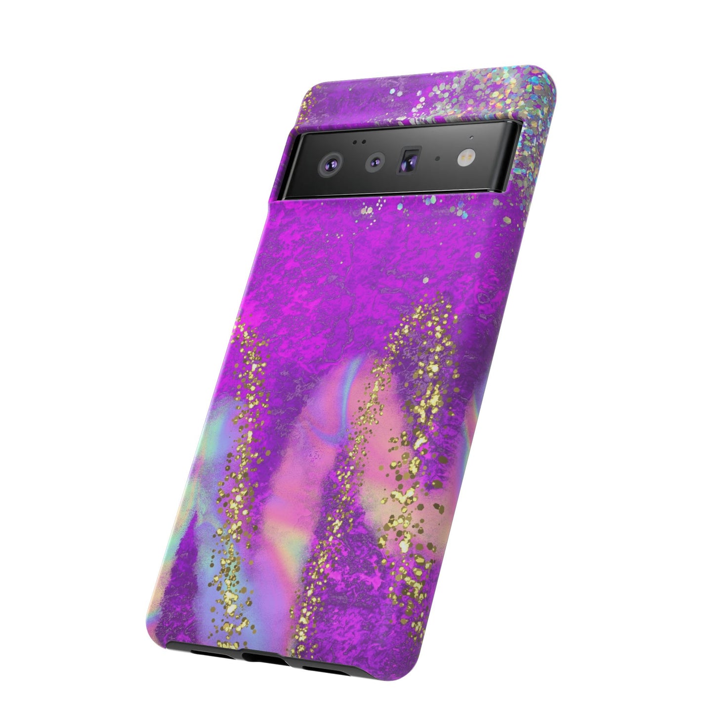 Purple galaxy swirl Iphone/Galaxy Tough Case