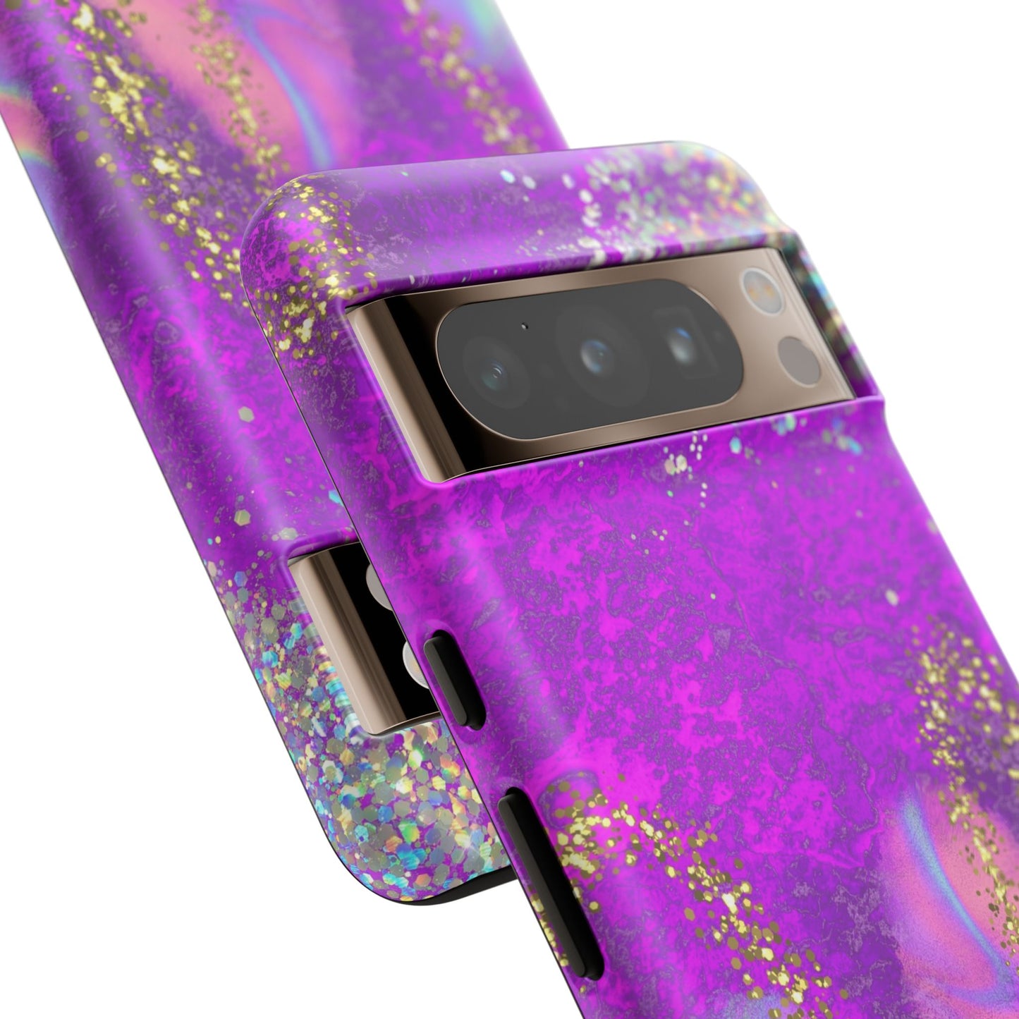 Purple galaxy swirl Iphone/Galaxy Tough Case