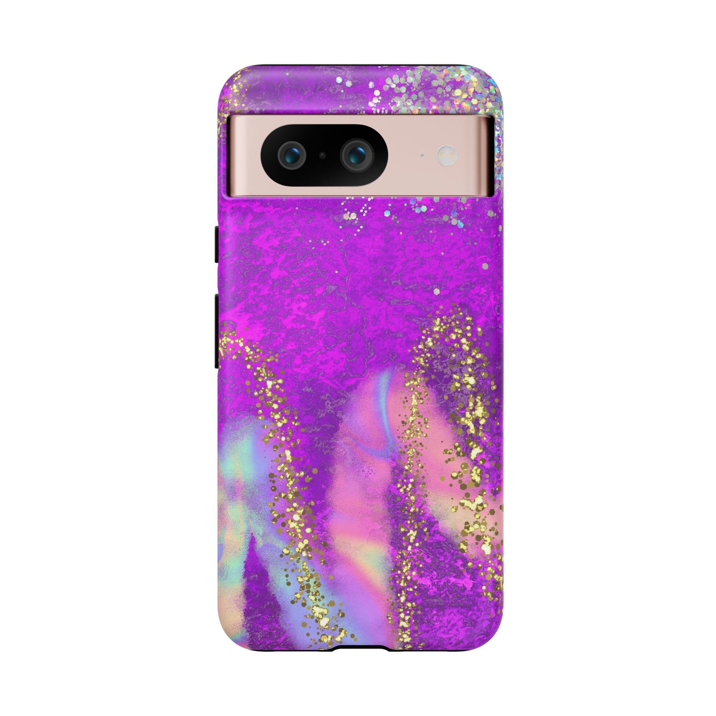 Purple galaxy swirl Iphone/Galaxy Tough Case