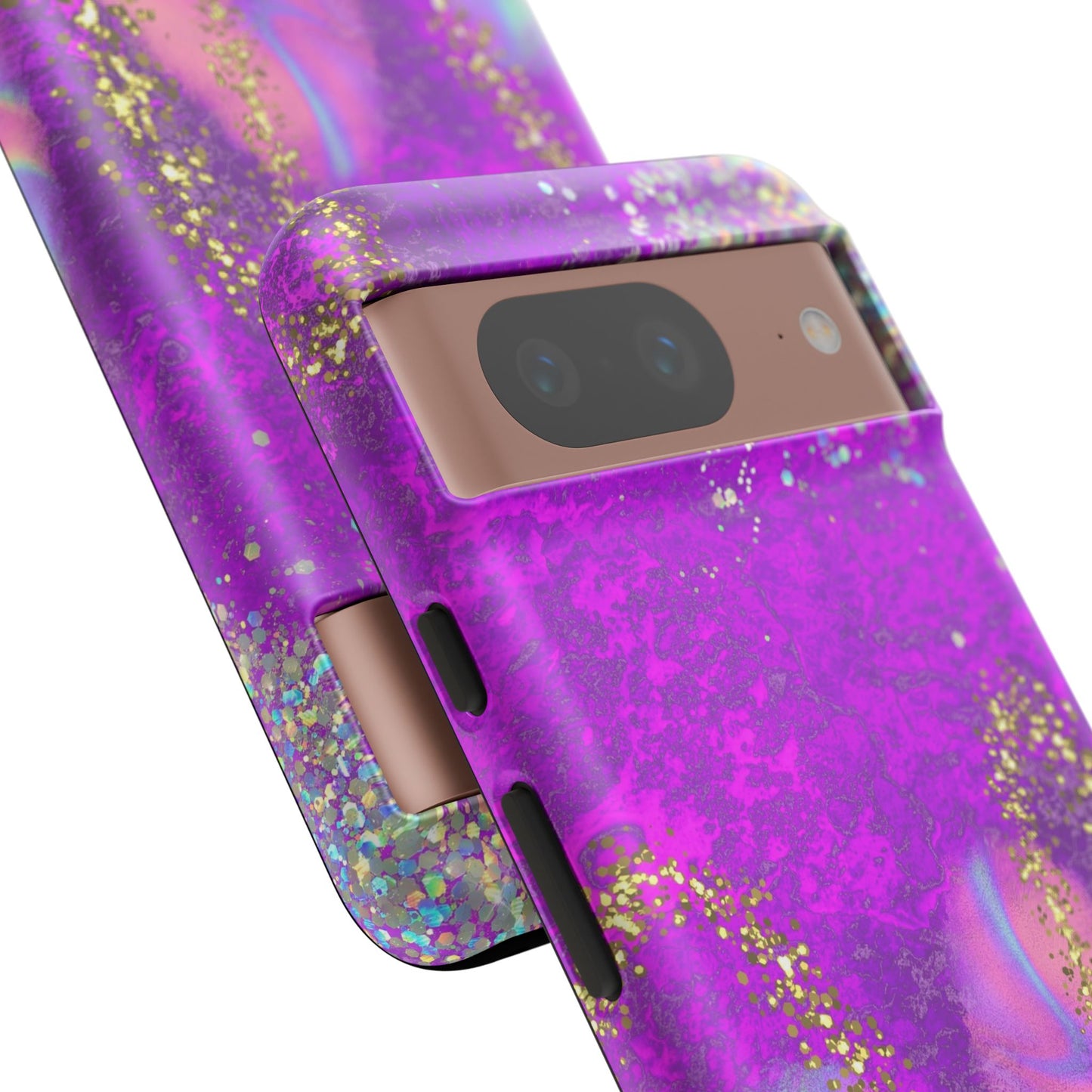 Purple galaxy swirl Iphone/Galaxy Tough Case