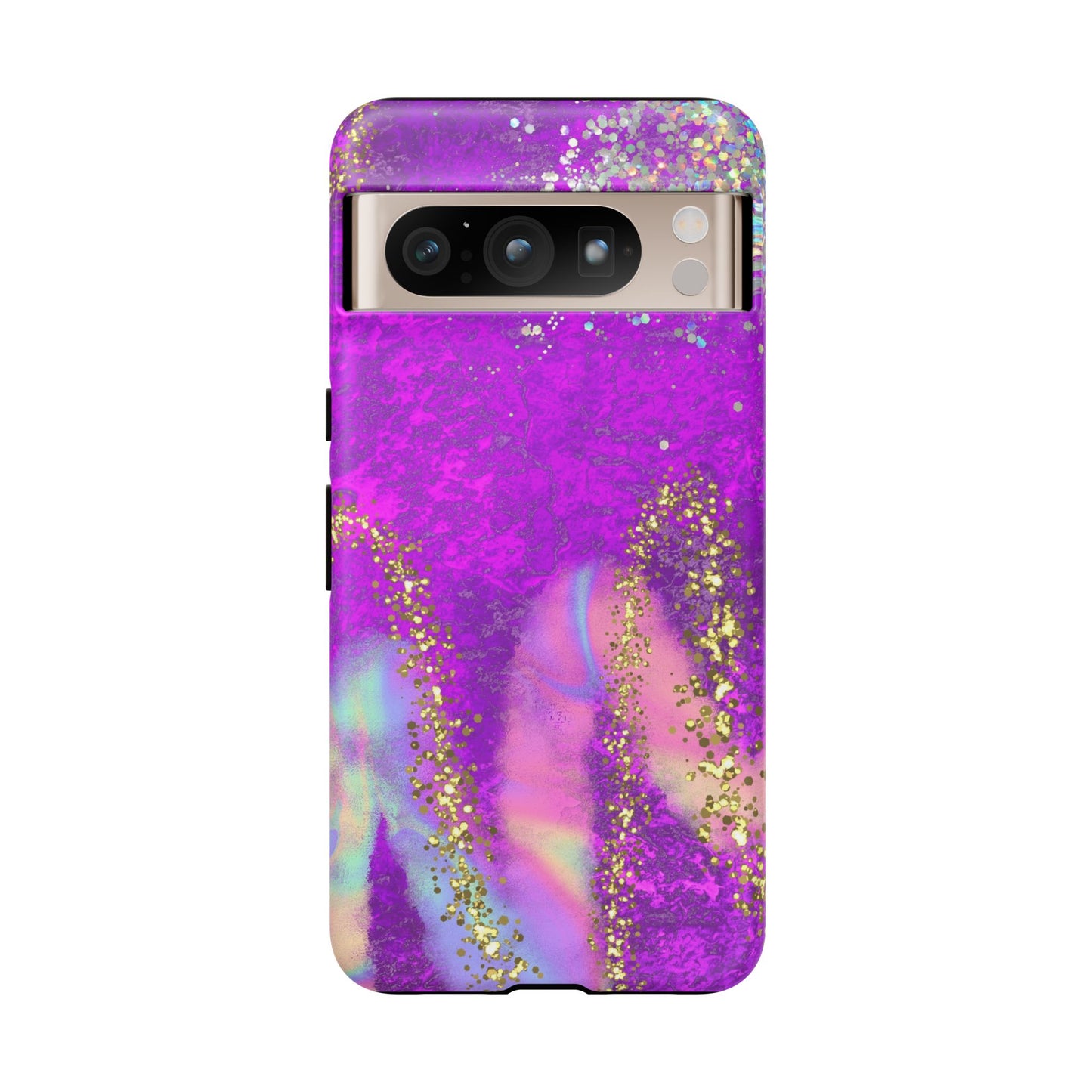 Purple galaxy swirl Iphone/Galaxy Tough Case