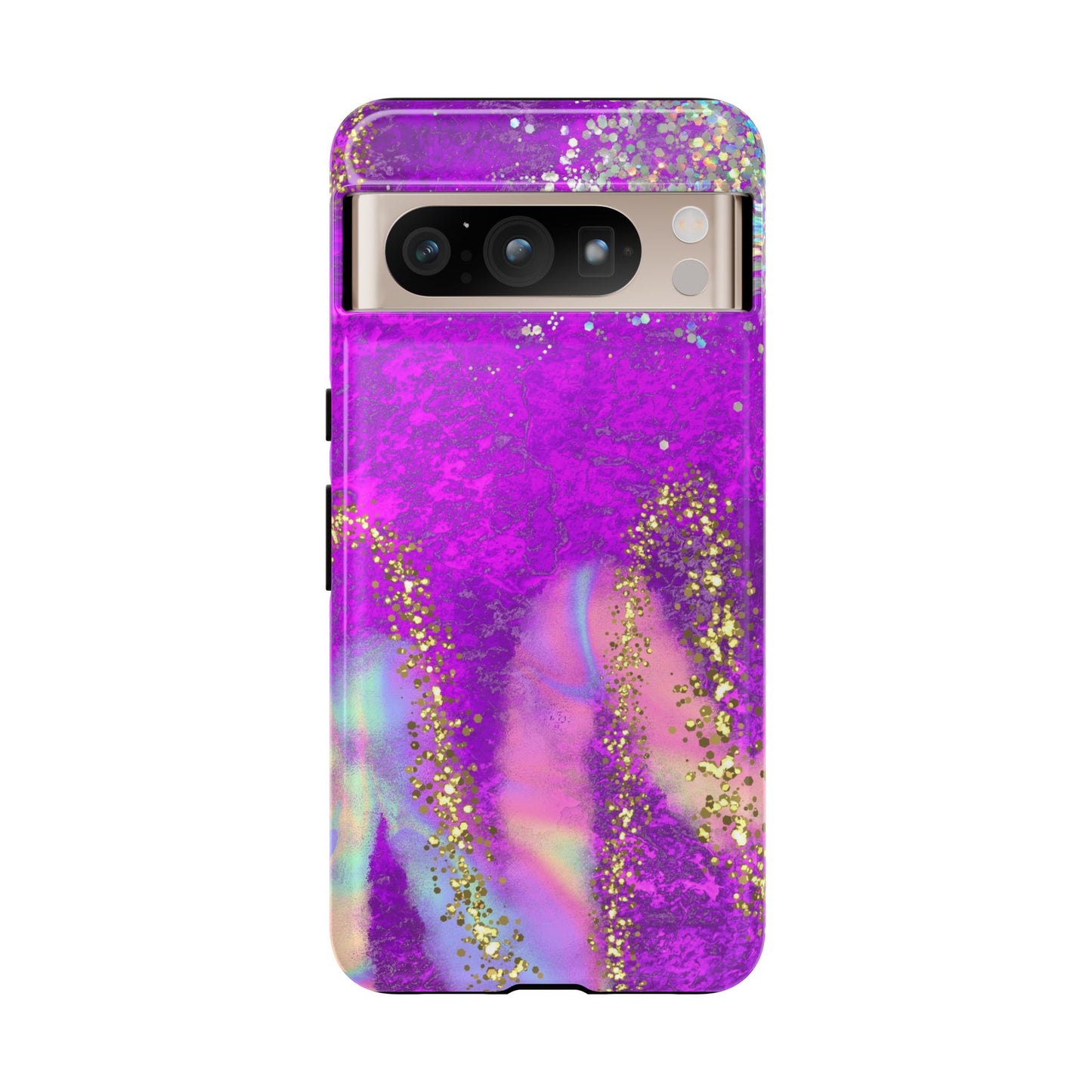 Purple galaxy swirl Iphone/Galaxy Tough Case
